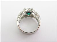 Ringe Damiata Gioielli Dame in Weißgold Zircone 2132/102/1-D199 - 2132/102/1-D199